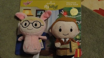 Hallmark Itty Bitty A CHRISTMAS STORY RALPHIE AND OLD MAN LIMITED EDITION NEW! - Image 1 of 2