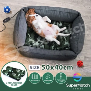 Pet Heat Pad Heating Heated Mat Electric Blanket Dog Cat Bed Thermal Protection - Picture 1 of 12