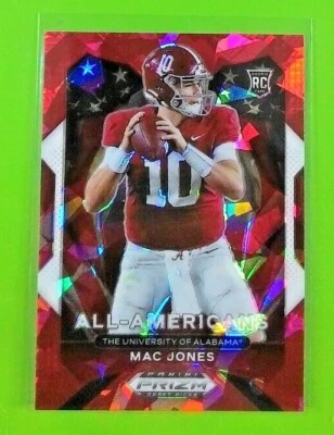 NFL FOOTBALL #ED RC PARALLEL PRIZM SELECT OPTIC VARIATION LISTING PICK REFRACTOR - Image 1 of 3