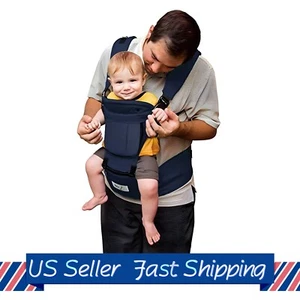 Ergonomic Multifuctional Baby Carrier with Hip Seat Complete All Seasons - Picture 1 of 4