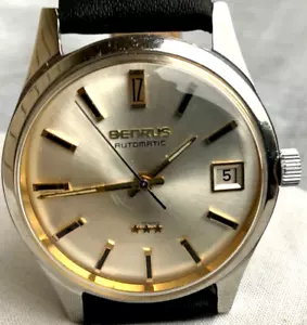 1965 Benrus Herren Automatik 34mm Uhr Fresh Service ETA 2452 3 Star FE 2De - Bild 1 von 11