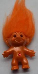 SMOOTH ORANGE w ORANGE Hair * DARK HORSE * DAM TROLL FAST SHIP YES - Picture 1 of 6