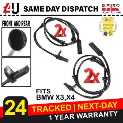 4 X ABS датчик скорости для BMW X3 X4 F25 F26 sDrive xDRIVE 34526869292 34526869293 - Изображение 1 из 4