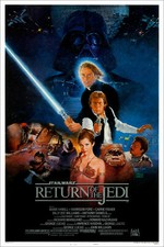 RETURN OF THE JEDI STAR WARS MOVIE CINEMA PRINT PREMIUM POSTER