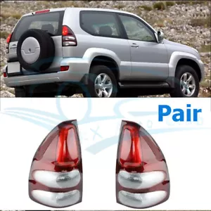 For Toyota LAND CRUISER PRADO 120 Series 2002-2009 t LH+RH Pair Rear Tail Lamps - Foto 1 di 7