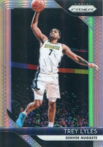 2018-19 PRIZMS SILVER TREY LYLES SAN ANTONIO SPURS PRIZM PARALLELS - Picture 1 of 2