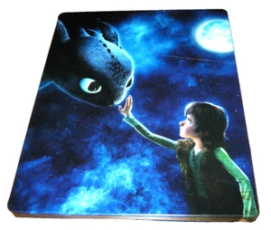 How To Train Your Dragon - Alt Cover - Blu-Ray - Super Rare Steelbook Edition - Picture 1 of 1