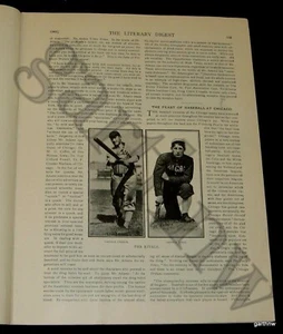 CHICAGO WHITE SOX & CUBS WORLD SERIES 1906 FEATURE + VANDERBILT CUP AUTO RACING - Picture 1 of 2