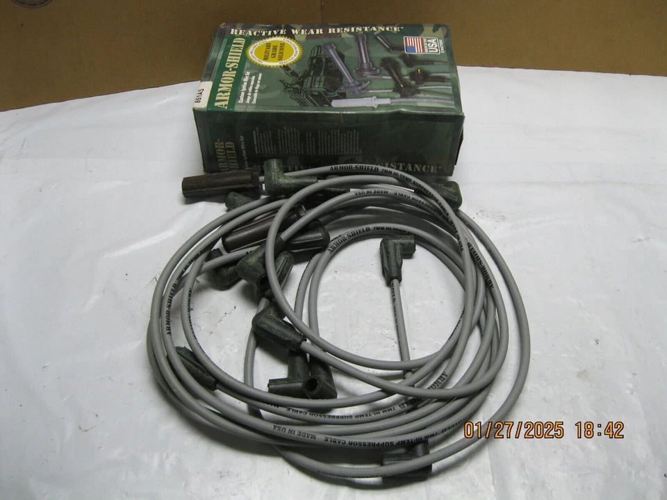 Spark Plug Wire Set-Direct Fit Armor Shield 851AS (box rough) Foto 1 de 4