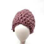 12" Doll Fashion Handmade Opal Purple Knit Beanie Hat