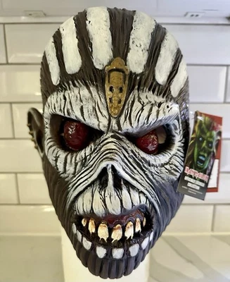 The Book of Souls Cover Eddie Overhead Mask Iron Maiden Trick Or Treat OOP Rare - Image 1 of 4