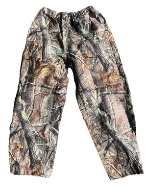 Frogg Toggs Mossy Oak Break Up Camo Hunting Rain Pants Men's Size M Stretch - Image 1 of 4