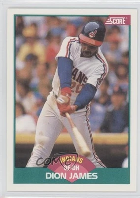 1989 Score Rookie & Traded Box Set Dion James #51T - Image 1 of 2