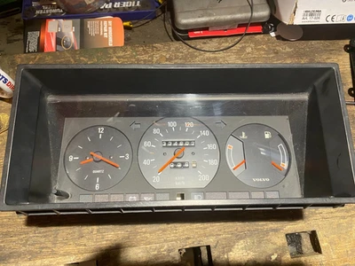 Cuadro de instrumentos Volvo 240 indicador velocímetro cuadro de instrumentos Gauge 245 244 Foto 1 de 3
