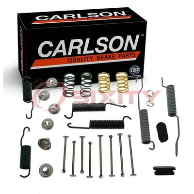 Kit de herrajes de freno de tambor trasero Carlson para Chevrolet K20 1975 servicio de zapatas bv Foto 1 de 4