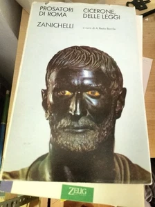 CICERONE DELLE LEGGI Zanichelli  A. RESTA BARRILE Prosatori di Roma - Picture 1 of 1