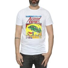 Superman Mens Action Comics Issue 1 Cover Cotton T-Shirt (BI1564)