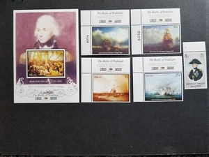 stamps Palau 2005 The Battle of Trafalgar Horatio Nelson sailboats - Picture 1 of 1