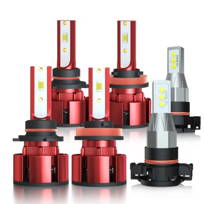 Faros antiniebla LED altos bajos para Dodge Durango 2011 2012 2013 Foto 1 de 4