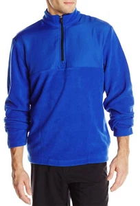 PGA Men’s Golf Jacket Blue Fleece Surf the Web Pullover Size M NEW - Picture 1 of 6