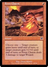 FEVER CHARM ~mtg EX-NM Onslaught Common x4