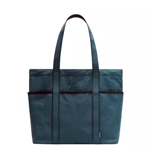 New Lululemon Daily Multi-Pocket Tote Bag 20L - Warp Teal/Black - Picture 1 of 3