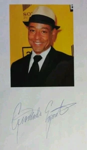 Giancarlo Esposito Autogramm ~ signiertes & beschriftetes Foto auf Seite - Bild 1 von 2