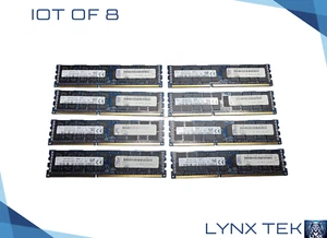 SK Hynix 16GB (8 x 16GB) 2Rx4 PC3L-10600R DDR3 ECC REG RDIMM HMT42GR7AFR4A-H9 - Picture 1 of 3