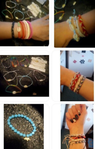 New Bracelets,Braid,Rainbow,Shell,Friendship,Turquoise,Price for 1,Some are Sets