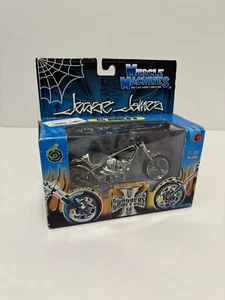 Jesse James West Coast Choppers Diecast El Diablo 2 Motorcycle Black Chrome 2003 - Picture 1 of 6
