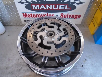 2015 Harley Davidson Ultra Limited 旅游原始设备制造商后轮圈和转子 40900213 — 第 1/4 张图片