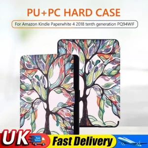 PU Hard Case Cover for Kindle Paperwhite 4 2018 Gen 10 E-book Reader (3) UK - Bild 1 von 8