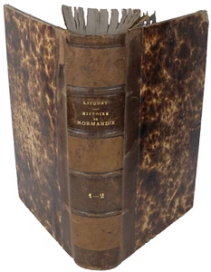 Théodore Licquet HISTOIRE de NORMANDIE CONQUÊTE de l'ANGLETERRE MYTHOLOGIE NORD - Photo 1/3