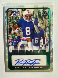 K233,911 - 2021 Leaf Pro Set Power Emerald #BARR1 Reggie Roberson Jr. #/50 Auto - Picture 1 of 1