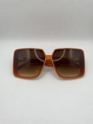 Gafas de sol MUTYNE naranja RETRO rectangulares cuadradas de gran tamaño - LENTES DEGRADADAS Foto 1 de 4