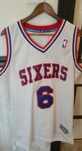 VTG NBA Adidas HWC Philadelphia 76ers Dr J Julius Erving Jersey Men M SEWN Sixer - Picture 1 of 10