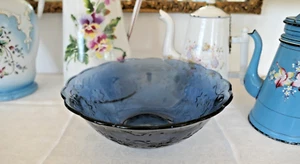 Princess House Fantasia Sapphire Large BLUE 11" Serving BOWL! Salad/Veg/Pasta! - Picture 1 of 8