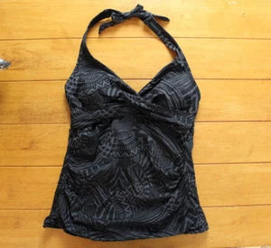 Kona Sol Women's Swim Top Size SMALL NWT Aztec GEO Padded *QUICK SHIP* - Picture 1 of 8