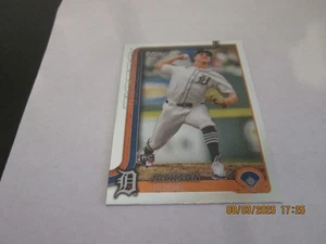 JACKSON JOBE TIGERS 2025 TOPPS CHROME ROOKIE CARD #249 FREE SHIPPING - Picture 1 of 2