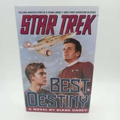 Star Trek Best Destiny Diane Carey Hardcover 1992 First Edition - Image 1 of 4