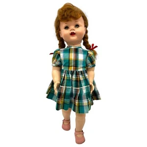 Bambola e vestito vintage anni '50 Ideal Deluxe Saucy Walker 22" Fairyland Shoes Bloomers - Foto 1 di 15