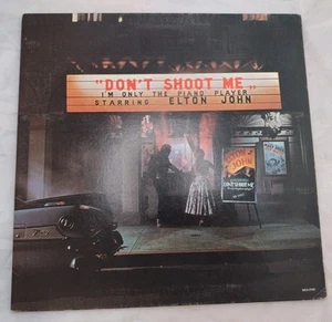 Pop LP ELTON JOHN Don't Shoot Me I'm Only the Piano Player MCA 1st VG++ - Picture 1 of 6