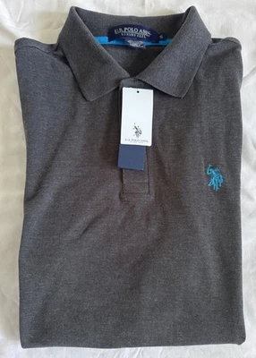 Polo Assn dos EUA. Camisa polo Luxury Feel NOVA tamanho pequeno - Imagem 1 de 4
