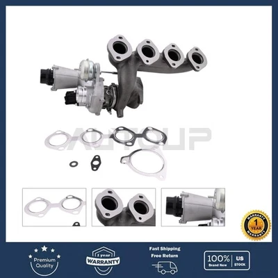 涡轮增压器适用于梅赛德斯奔驰 SLK250 C250 E250 1.8L 2012 2013-2015 2710903680 — 第 1/4 张图片