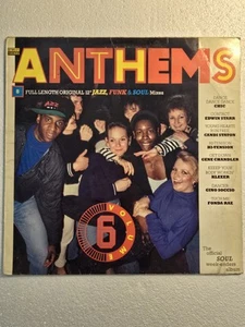 Anthems Volume 6 1988 UK Vinyl LP Compilation 🔵Ultrasonically Cleaned🔵 - Picture 1 of 6