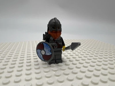 LEGO Castillo Vikingo Lanza Minifigura - Armadura, Escudo y Casco Retirados - NUEVO Foto 1 de 2