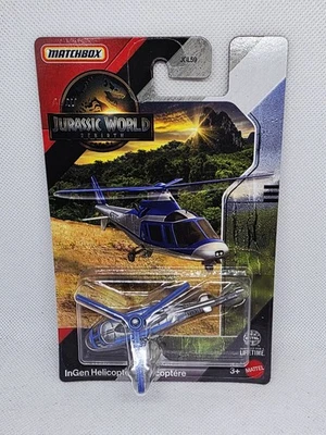Helicóptero InGen 2025 Matchbox Jurassic World Rebirth Foto 1 de 2
