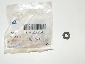 Exhaust Pipe Lock Nut 88 91 Calais Grand Am Skylark 22537942 - Picture 1 of 2