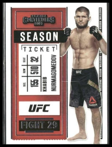 Khabib Nurmagomedov #2 2021 Panini Chronicles UFC - Picture 1 of 2