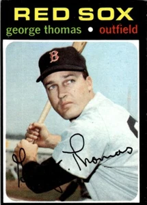 1971 Topps George Thomas Boston Red Sox #678 - Picture 1 of 2